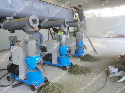 biomass pellet machine making pellets